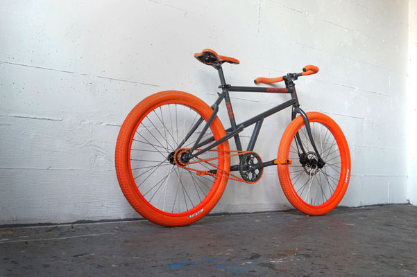 Retro-Direct Bicycle: Double-Crossover chain--Two Speeds in One